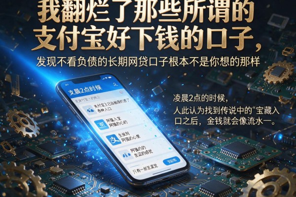 我翻烂了那些所谓的支付宝好下钱的口子，发现不看负债的长期网贷口子根本不是你想的那样