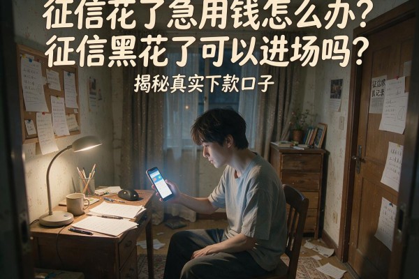 征信花了急用钱怎么办？征信黑花了可以进场吗？揭秘真实下款口子