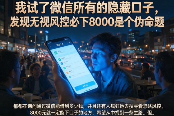 我试了微信所有的隐藏口子，发现无视风控必下8000是个伪命题