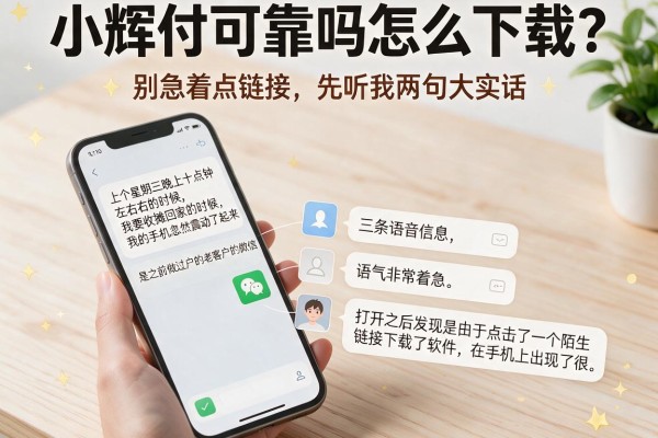 小辉付可靠吗怎么下载？别急着点链接，先听我两句大实话