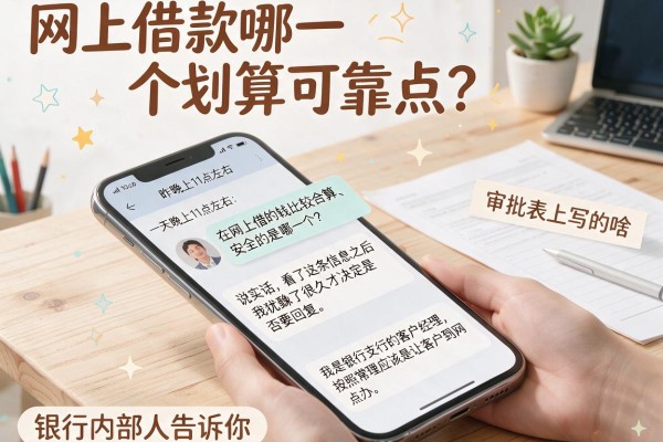 网上借款哪个划算可靠点？银行内部人告诉你审批表上写的啥