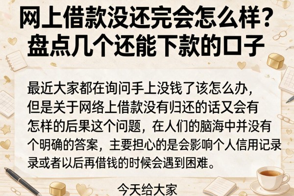 网上借款没还完会怎么样？盘点几个还能下款的口子