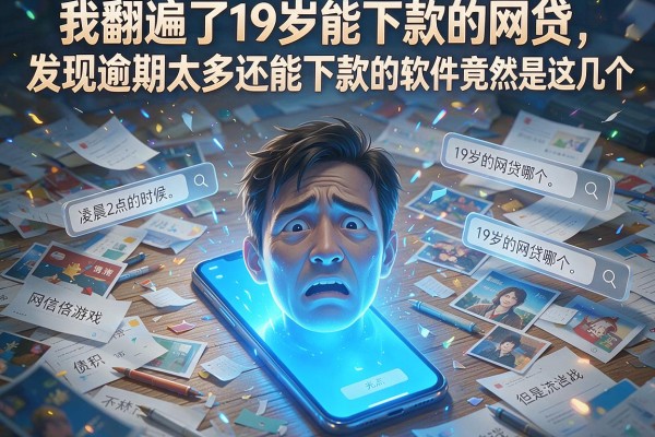 我翻遍了19岁能下款的网贷，发现逾期太多还能下款的软件竟然是这几个
