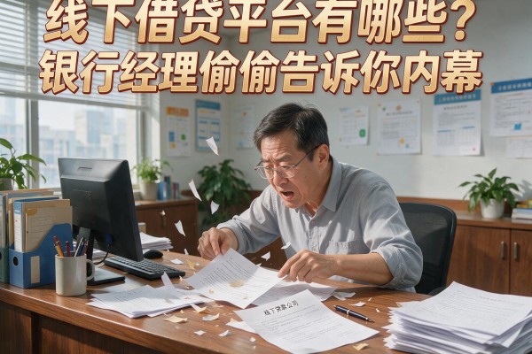 线下借贷平台有哪些？银行经理偷偷告诉你内幕