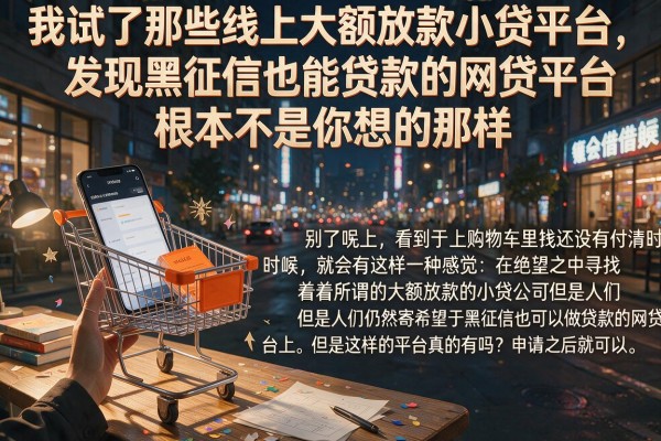 我试了那些线上大额放款小贷平台,发现黑征信也能贷款的网贷平台根本不是你想的那样