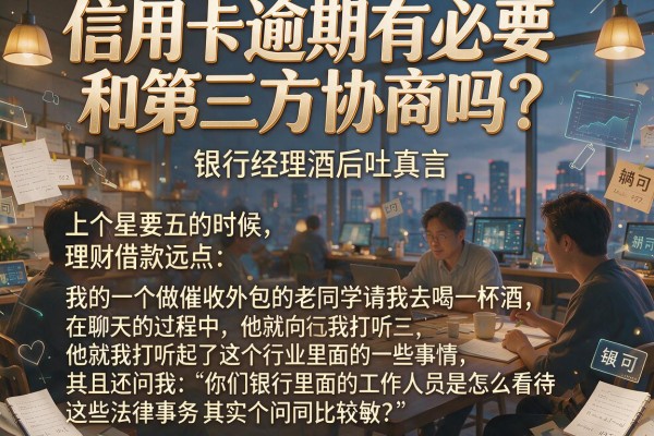 信用卡逾期有必要和第三方协商吗？银行经理酒后吐真言