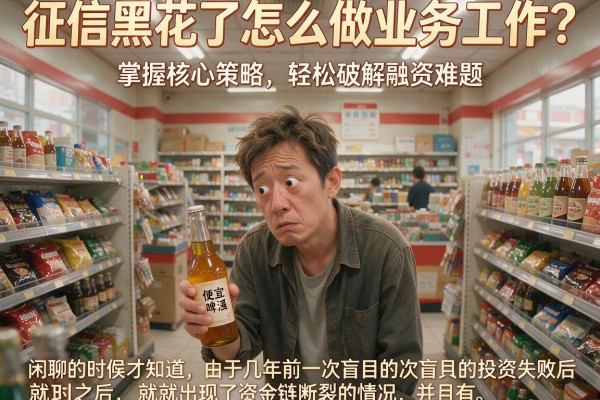 征信黑花了怎么做业务工作？掌握核心策略，轻松破解融资难题
