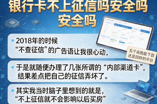 银行卡不上征信吗安全吗，详细阐述五个高炮能下款的平台