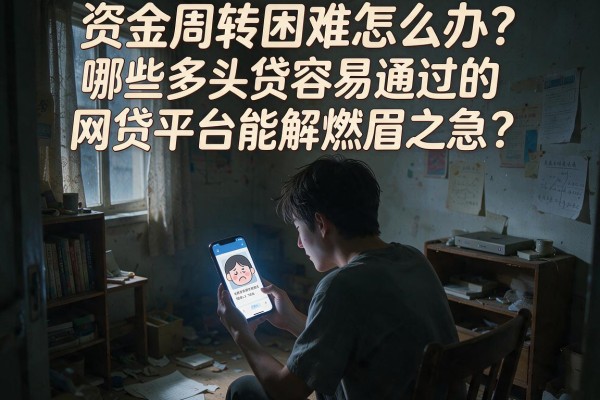 资金周转困难怎么办？哪些多头贷容易通过的网贷平台能解燃眉之急？
