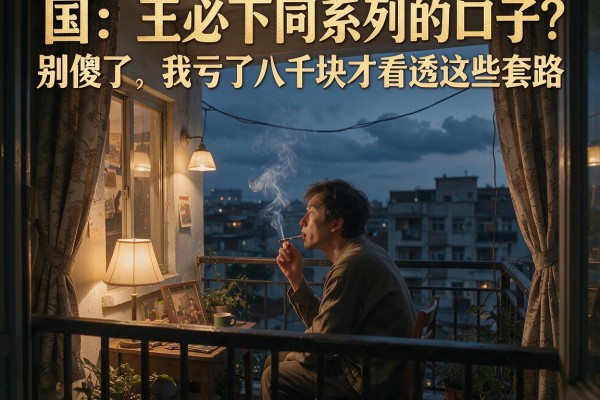 国王必下同系列的口子？别傻了，我亏了八千块才看透这些套路