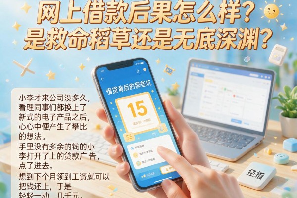 网上借款后果怎么样？是救命稻草还是无底深渊？深扒借贷背后的那些坑