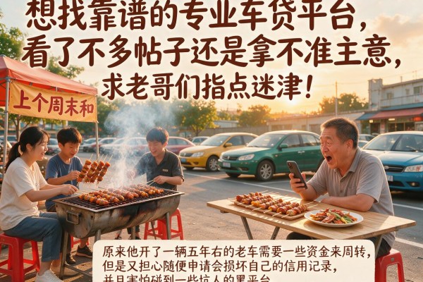 想找靠谱的专业车贷平台,看了不少帖子还是拿不准主意,求老哥们指点迷津!