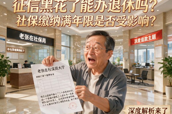 征信黑花了能办退休吗？社保缴纳满年限是否受影响？深度解析来了