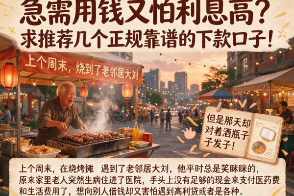 急需用钱又怕利息高？求推荐几个正规靠谱的下款口子！