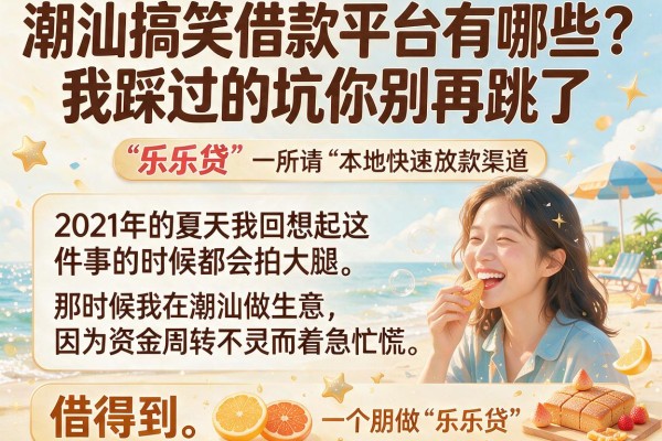 潮汕搞笑借款平台有哪些？我踩过的坑你别再跳了