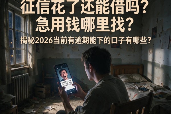 征信花了还能借吗？急用钱哪里找？揭秘2026当前有逾期能下的口子有哪些？
