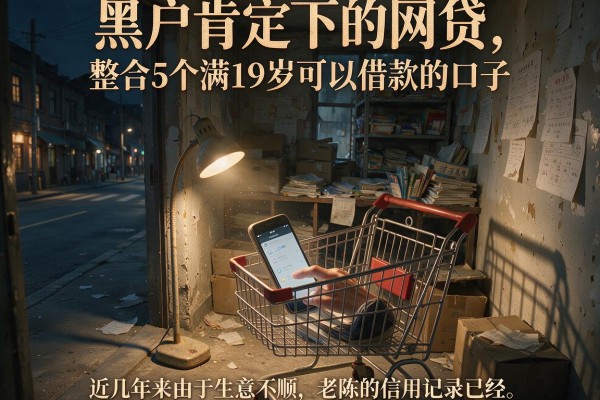 黑户肯定下的网贷，整合5个满19岁可以借款的口子