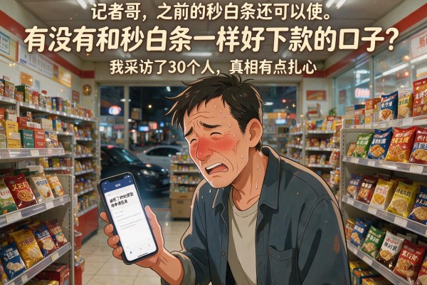 有没有和秒白条一样好下款的口子？我采访了30个人，真相有点扎心