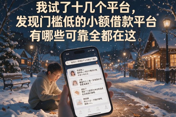 我试了十几个平台，发现门槛低的小额借款平台有哪些可靠全都在这