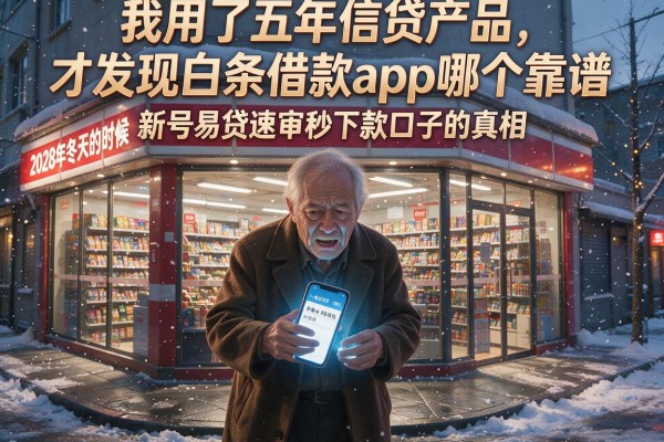 我用了五年信贷产品，才发现白条借款app哪个靠谱和新号易贷速审秒下款口子的真相