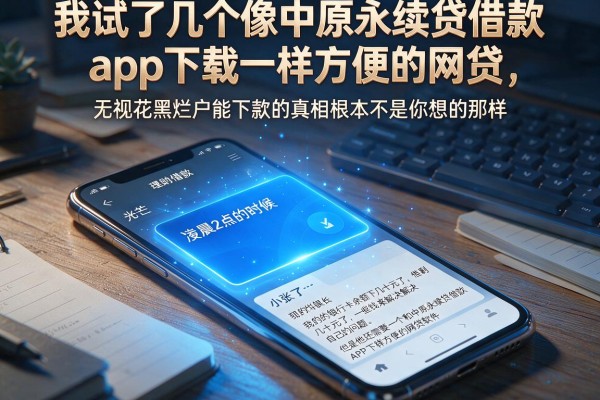 我试了几个像中原永续贷借款app下载一样方便的网贷，发现无视花黑烂户能下款的真相根本不是你想的那样