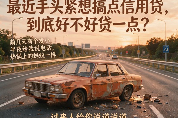 最近手头紧想搞点信用贷，到底好不好贷一点？过来人给你说道说道
