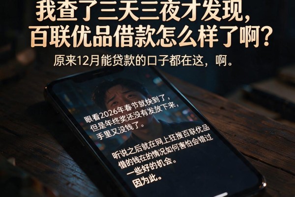 我查了三天三夜才发现,百联优品借款怎么样了啊,原来12月能贷款的口子都在这