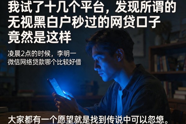 我试了十几个平台，发现所谓的无视黑白户秒过的网贷口子竟然是这样