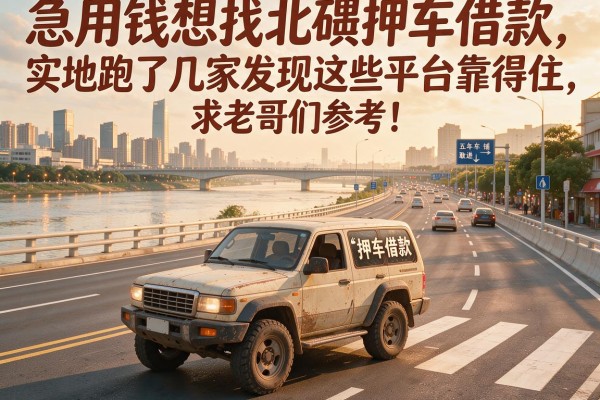急用钱想找北碚押车借款，实地跑了几家发现这些平台靠得住，求老哥们参考！
