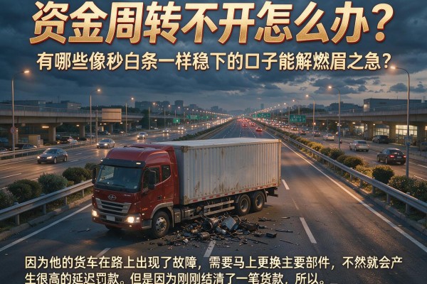 资金周转不开怎么办？有哪些像秒白条一样稳下的口子能解燃眉之急？