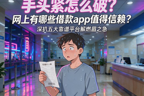 手头紧怎么破？网上有哪些借款app值得信赖？深扒五大靠谱平台解燃眉之急