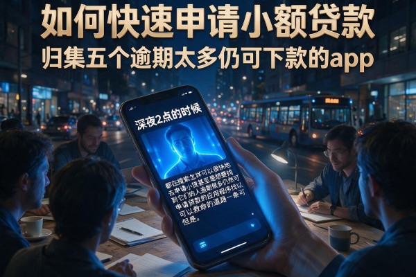 如何快速申请小额贷款，归集五个逾期太多仍可下款的app