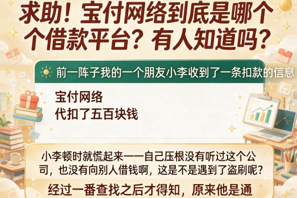 求助！宝付网络到底是哪个借款平台？有人知道吗？