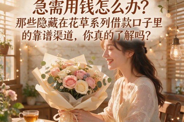 急需用钱怎么办？那些隐藏在花草系列借款口子里的靠谱渠道，你真的了解吗？