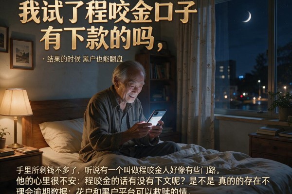 我试了程咬金口子有下款的吗，结果发现黑户也能翻盘