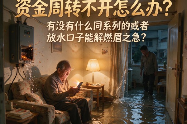 资金周转不开怎么办？有没有什么同系列的或者放水口子能解燃眉之急？