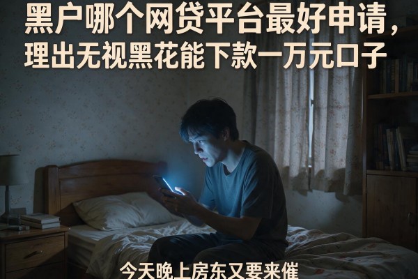 黑户哪个网贷平台最好申请，理出五个无视黑花能下款一万元口子
