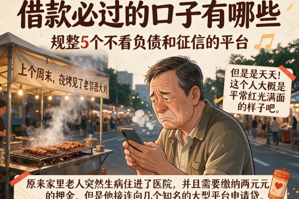 借款必过的口子有哪些，规整5个不看负债和征信的平台