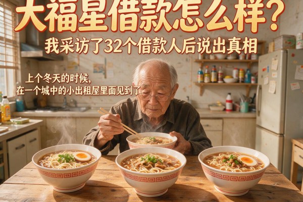 大福星借款怎么样?我采访了32个借款人后说出真相