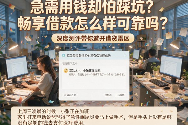急需用钱却怕踩坑？畅享借款怎么样可靠吗？深度测评带你避开借贷雷区