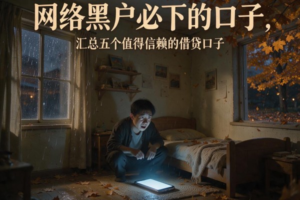 网络黑户必下的口子，汇总五个值得信赖的借贷口子