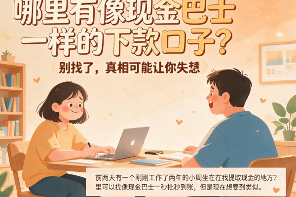 哪里有像现金巴士一样的下款口子？别找了，真相可能让你失望