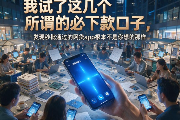 我试了这几个所谓的必下款口子，发现秒批通过的网贷app根本不是你想的那样