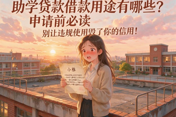 助学贷款借款用途有哪些？申请前必读，别让违规使用毁了你的信用!