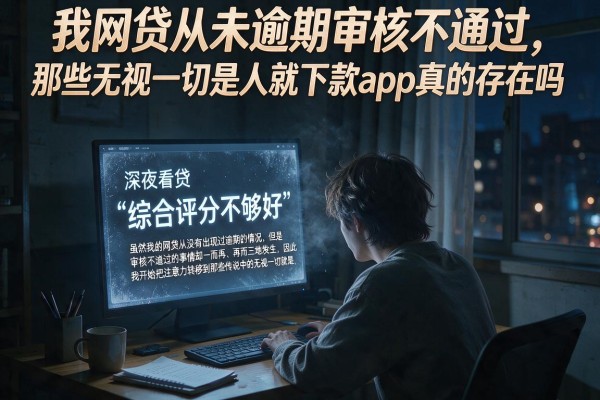 我网贷从未逾期审核不通过，那些无视一切是人就下款app真的存在吗