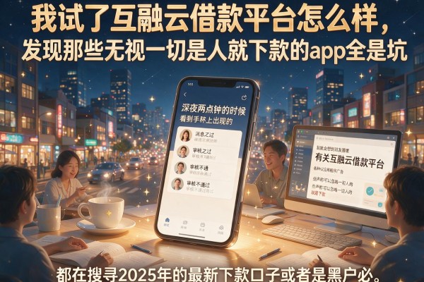 我试了互融云借款平台怎么样，发现那些无视一切是人就下款的app全是坑