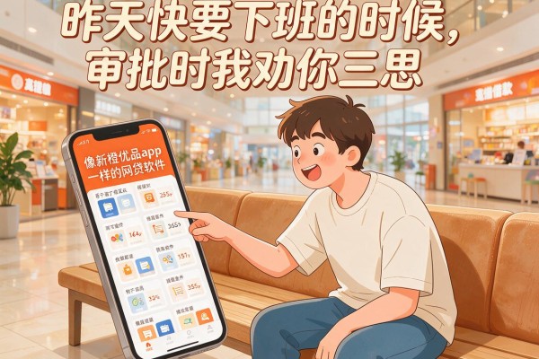 像新橙优品app一样的网贷软件，审批时我劝你三思