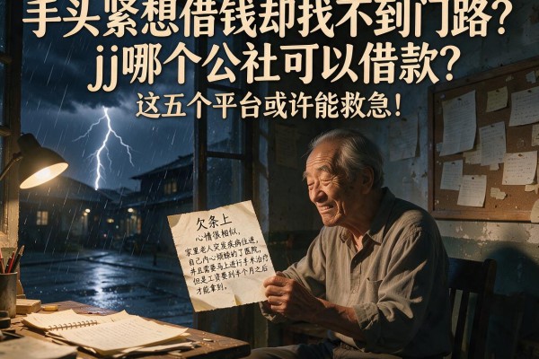 手头紧想借钱却找不到门路？jj哪个公社可以借款？这五个平台或许能救急！