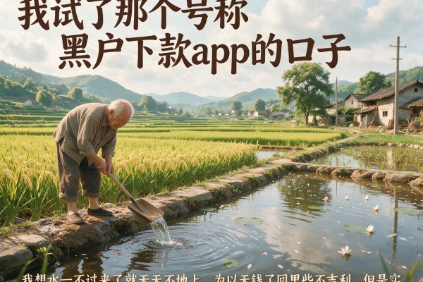 我试了那个号称黑户下款app的口子，结果和水稻田放水的口子简称一样让人意外