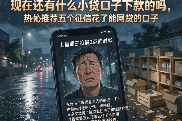 现在还有什么小贷口子下款的吗，热忱推荐五个征信花了能网贷的口子